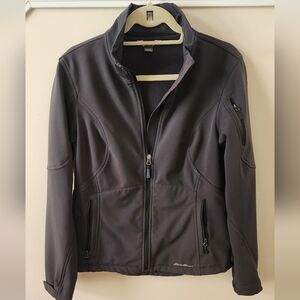 Eddie Bauer Women's Charcoal Soft Shell Jacket